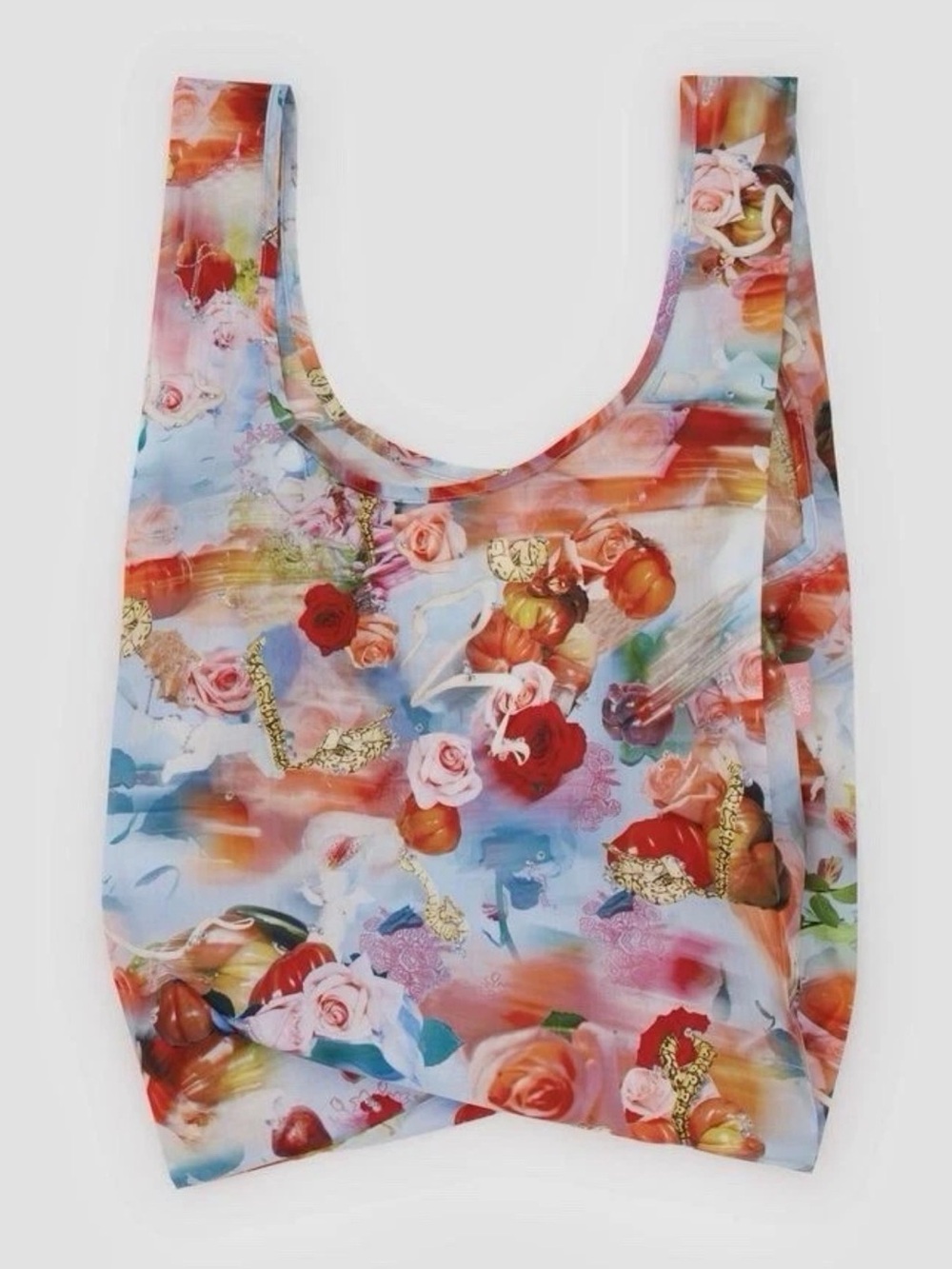NWOT BAGGU x Collina Strada Standard Reusable Tote Bag – Sistine Tomato